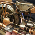 Luxusn kovov model motorky EXTRA DETAIL 32 cm, exclusive model